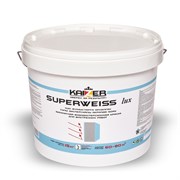 Краска KAIZER Superweiss водоэмульсионная, супер белая моющаяся, для внутренних работ (База А) 15кг
