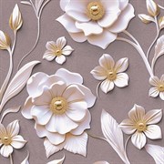 Обои ПЕРМСКИЕ Лепнина 1133-02 ДС2 0,53*10,05м (1упак-16рул)