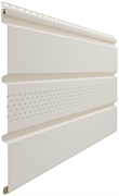 Софит DOCKE STANDARD с центральной перфорацией Пломбир PSSF-1044