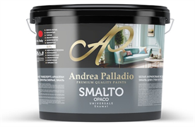 Эмаль акриловая ANDREA PALLADIO Smalto Opaco 0,9л