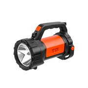Фонарь ЮПИТЕР светодиодный аккумуляторный 3Вт+3Вт оранжев. USB A-micro-USB кабель в комплекте JP1050