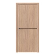 Полотно ЛЕСКОМ Платинум П1/1Г ЧК, 90, глухая, бодега натур., молдинг черный