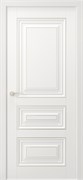 Полотно ЛЕСКОМ дверное Экшпон Имидж-2 эмалит белый/серебро, глухое 80