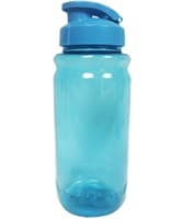 Бутылка QIAN SHUENN пластиковая асс цветов 9*24,5см 171364