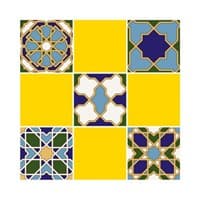 Плитка UNITILE мозаика Багдад желтый верх 03 300*300 (98*98) (1-й сорт)