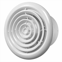 Вентилятор ЭРА осевой вытяжной c антимоскитной сеткой D 100 RF 4S