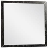 Зеркало для ванной комнаты Феличе 80 Черный с серебром