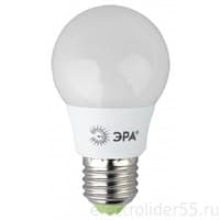 Лампа светодиодная ЭРА LED smd A55-6w-840-E27 ECO 6727