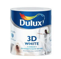 Краска водоэмульсионная Dulux 3D матовая BW 5л 5183503