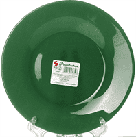 Тарелка PASABAHCE Invitation круглая зеленый 195мм 10327 GREEN BOHO