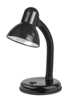 Светильник настольный ЭРА N-120-Е27-40W-ВK черный