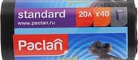 Пакеты STANDART для мусора 20л 45Х56см 40шт 7мкм