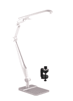 Светильник NATIONAL настольный на струбцине+подставка , 10 Вт, белый NL-82