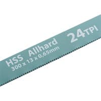 Полотна GROSS для ножовки по металлу, 300мм, 24TPI, HSS, 2шт арт. 77724