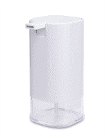 Дозатор PRIMANOVA KLAR для жидкого мыла,пластик,белый D-20600