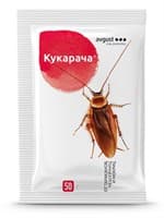 Инсектицид AVGUST Кукарача от тараканов, чешуйниц, мокриц 50г