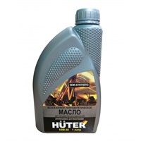 Масло моторное HUTER 10W-40 полусинтетическое для четырехтактных двигателей,1л