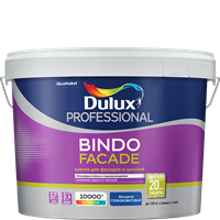 Краска водоэмульсионная Dulux Professional Bindo Facade для фасадов и цоколей ВW 9л