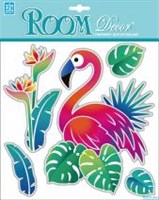 Элемент декоративный ROOM DECOR Фламинго в тропиках эффект чешуи RKA 4307