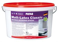 Краска PUFAS Матовая латексная Matt-Latex Classic 10л