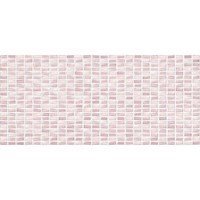 Плитка CERSANIT облицовочная Pudra мозаика рельеф розовый 20*44 PDG073D