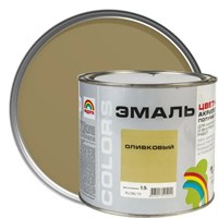 Эмаль РАДУГА-220 универсальная акриловая оливковый (0,9л)
