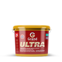 Водоэмульсионная краска GRAND VICTORY ULTRA супербелая особостойкая к истиранию 1,5 кг