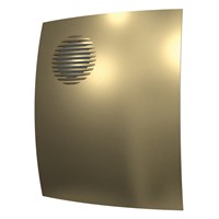 Вентилятор ЭРА осевой вытяжной с обратным клапаном D 100, декоративный PARUS 4C champagne