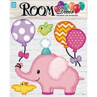 Элемент декоративный ROOM DECOR Розовый слоненок PLA 3004
