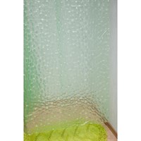 Штора для ванной АКВАЛИНИЯ (ромбы зеленые) 1,8*1,8 3D-140