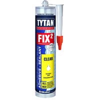 Клей TYTAN монтажный Fix² CLEAR, бесцветный, 290 мл