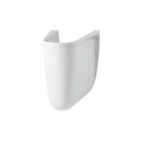 Пьедестал Люкс-N консольный керамический для умывальника белый 1С
