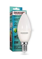 Лампа DAUSCHER LED 8W C35 E14 4200K DLC35-842-14