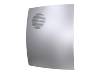 Вентилятор ЭРА осевой вытяжной с обратным клапаном D 100, декоративный PARUS 4C gray metal