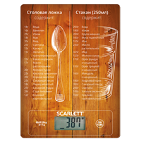 Весы кухонные SCARLETT SC-KS57P19