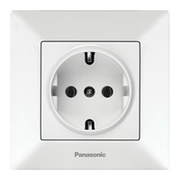 Розетка Рanasonic ARKEDIA с/з 0202-2WH арт.315-36050