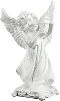 Статуэтка Ангел с фонарем! белая 1788768