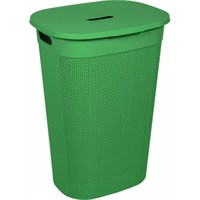 Корзина PLAST TEAM OSLO для белья 55л, бархатно-зеленый PT1334БЗ-6