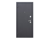 Дверь металлическая Гарда Муар Дуб Сонома/Белый ясень (960мм) левая