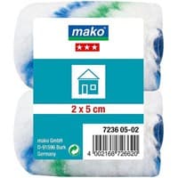 Валик MAKO сменный полиакрил 5см для рукоятки 6мм, 2 шт в пакете 723605-02/723606-02