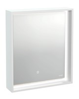 Зеркало CERSANIT LOUNA 60 с подсветкой прямоугольное универсальное белое