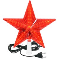 Гирлянда VEGAS эл. Звезда красная 30 красных мигающих LED ламп, 3м 220v 55086