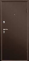 Дверь металлическая Практик Рационалист 2066/880/R орех премиум