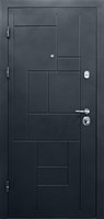 Дверь металлическая СОЛОМОН 2066/880 R JM 501 Авеню чёрный муар/венге