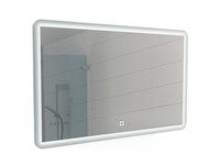 Зеркало для ванной комнаты DREAM 120 alum с подсветкой SD1025Z