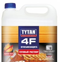 Огнебиозащита (готовый раствор) TYTAN 4F 10л