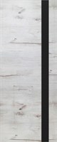 Полотно ЛЕСКОМ дверное ROYAL-2 дуб арктика, стекло черное 200*70