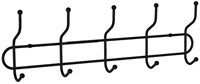 Вешалка настенная ДРУЖБА 5, черная ВН 331Ч (10)