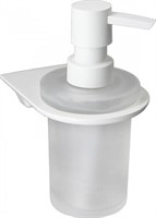 Дозатор для жидкого мыла навесной WASSER KRAFT Kammel белый K-8399 WHITE