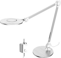 Светильник ARTSTYLE настольный светодиодный на струбцине+подставка, серебро 10Вт TL-407S